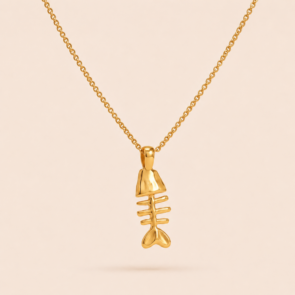 Maris Fishbone Necklace
