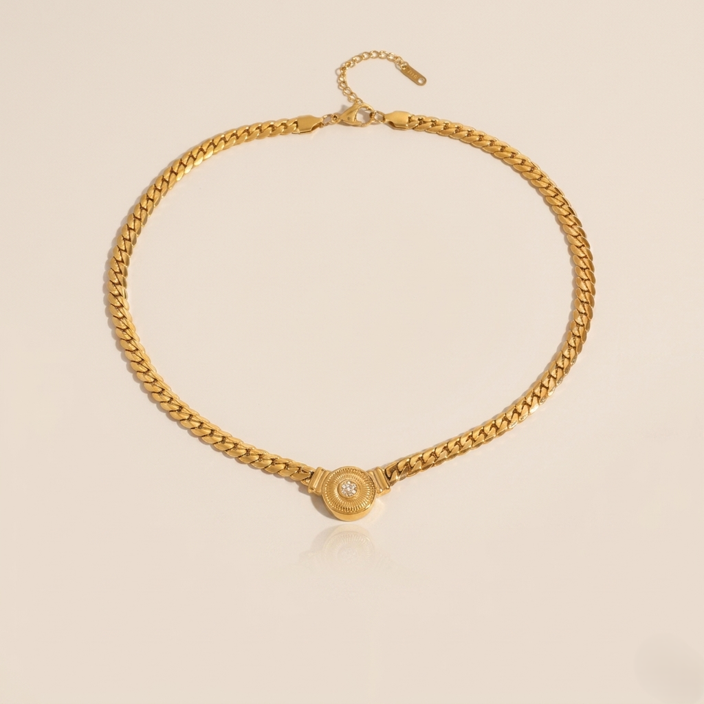 Lune Cuban Necklace