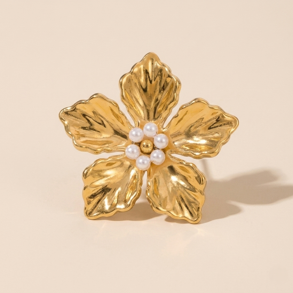 Aurelie Pearl Studs