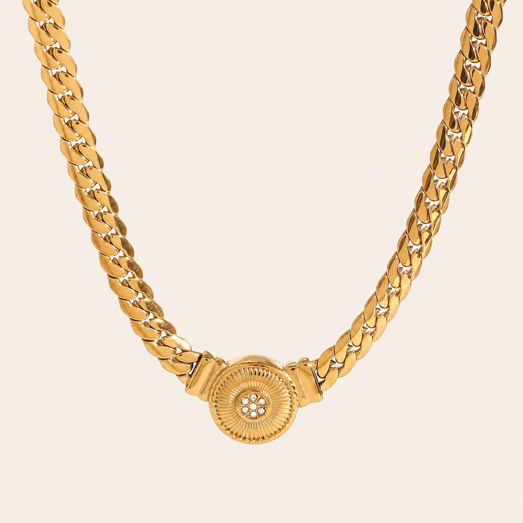 Lune Cuban Necklace