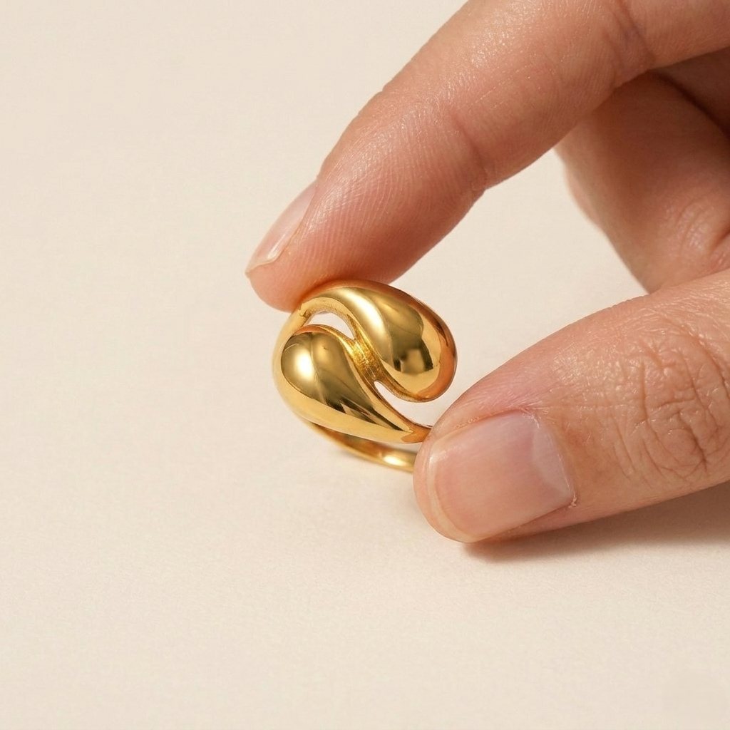 Twin Tides Ring