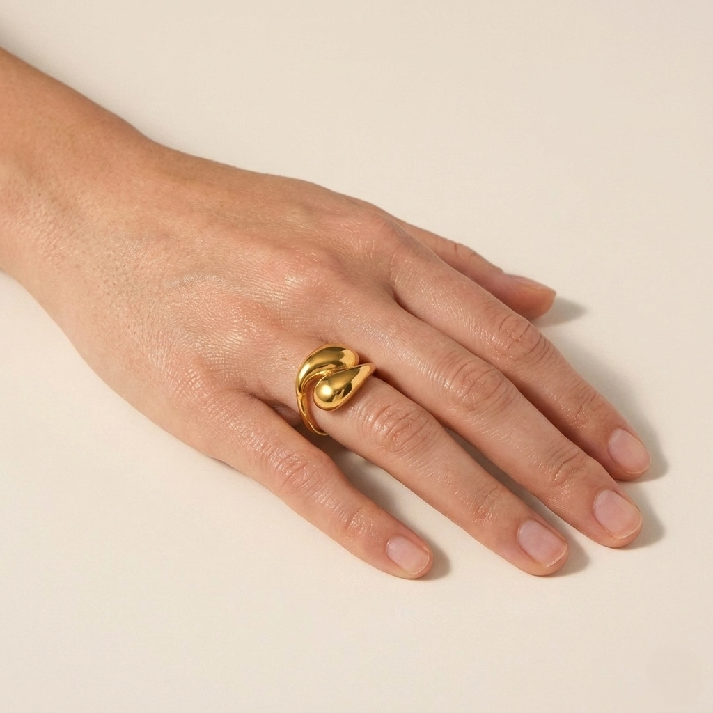 Twin Tides Ring